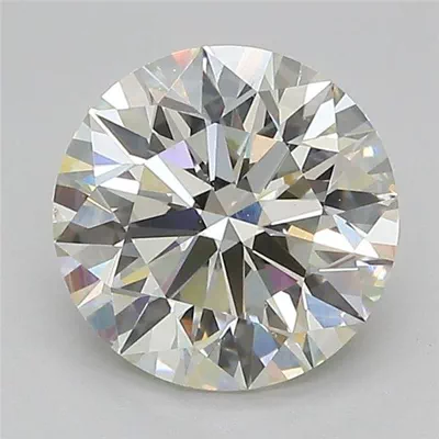2.40ct J VS2 Rare Carat Ideal Cut Round Lab Grown Diamond