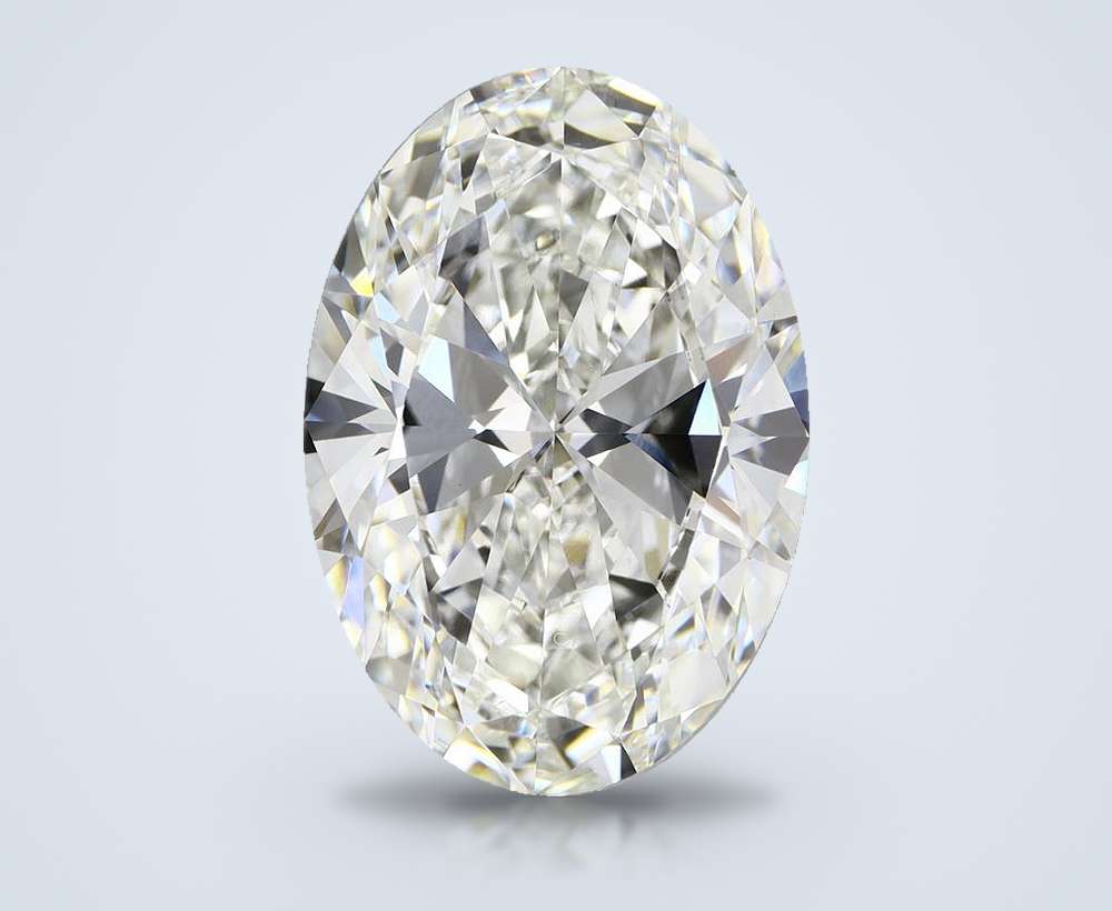 11.00ct G VVS2 Rare Carat Ideal Cut Oval Lab Grown Diamond