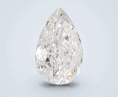 1.68ct D VVS2 Rare Carat Ideal Cut Pear Lab Grown Diamond
