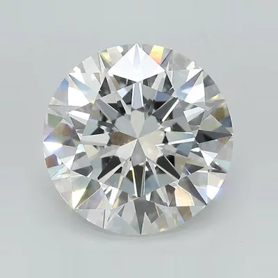 4.40ct E VVS2 Excellent Cut Round Lab Grown Diamond