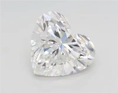 3.03ct F VS1 Rare Carat Ideal Cut Heart Lab Grown Diamond