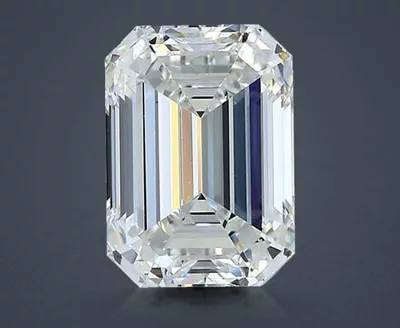 2.03ct H VS2 Rare Carat Ideal Cut Emerald Diamond