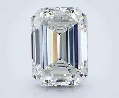 2.03ct H VS2 Rare Carat Ideal Cut Emerald Diamond