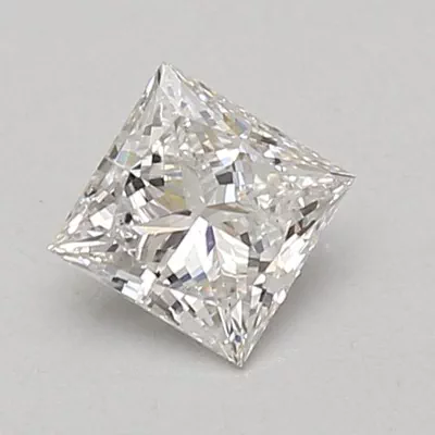 0.72ct D VS2 Very Good Cut Princess Lab Grown Diamond