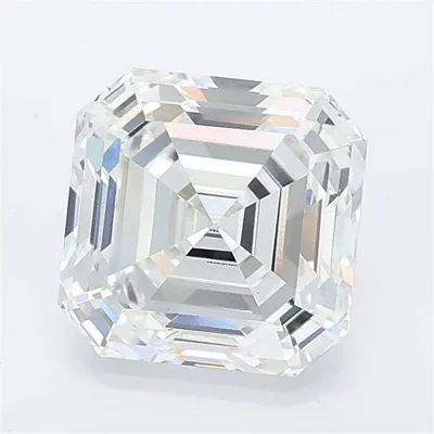 2.24ct E VS1 Rare Carat Ideal Cut Asscher Lab Grown Diamond