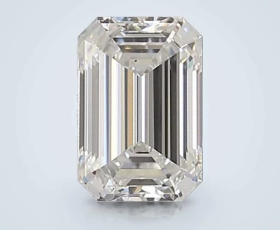 1.35ct D VS1 Rare Carat Ideal Cut Emerald Lab Grown Diamond
