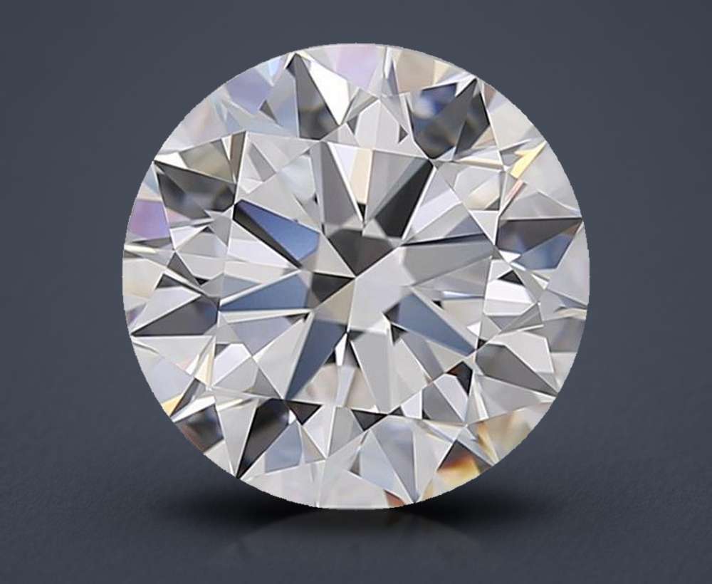 2.25ct D FL Rare Carat Ideal Cut Round Diamond