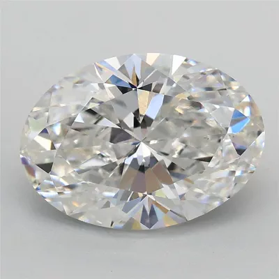 3.01ct E VS1 Rare Carat Ideal Cut Oval Lab Grown Diamond
