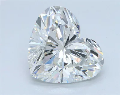 3.26ct F VS1 Rare Carat Ideal Cut Heart Lab Grown Diamond