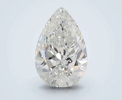 3.09ct F VVS2 Rare Carat Ideal Cut Pear Lab Grown Diamond