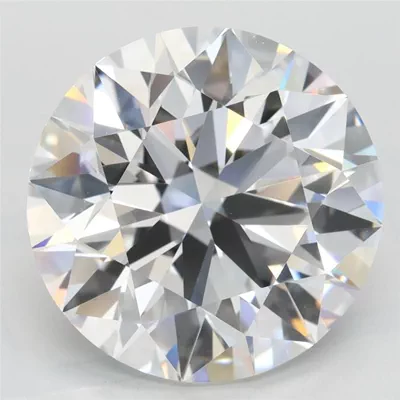 5.53ct D VVS1 Rare Carat Ideal Cut Round Lab Grown Diamond