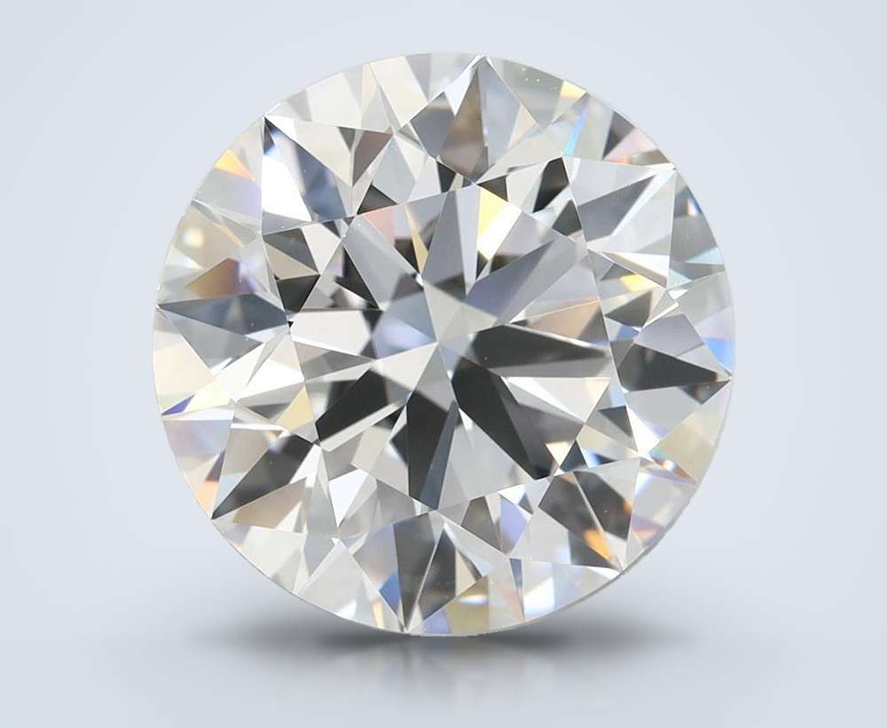 5.53ct D VVS1 Rare Carat Ideal Cut Round Lab Grown Diamond