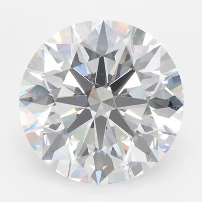 6.23ct D VVS1 Rare Carat Ideal Cut Round Lab Grown Diamond