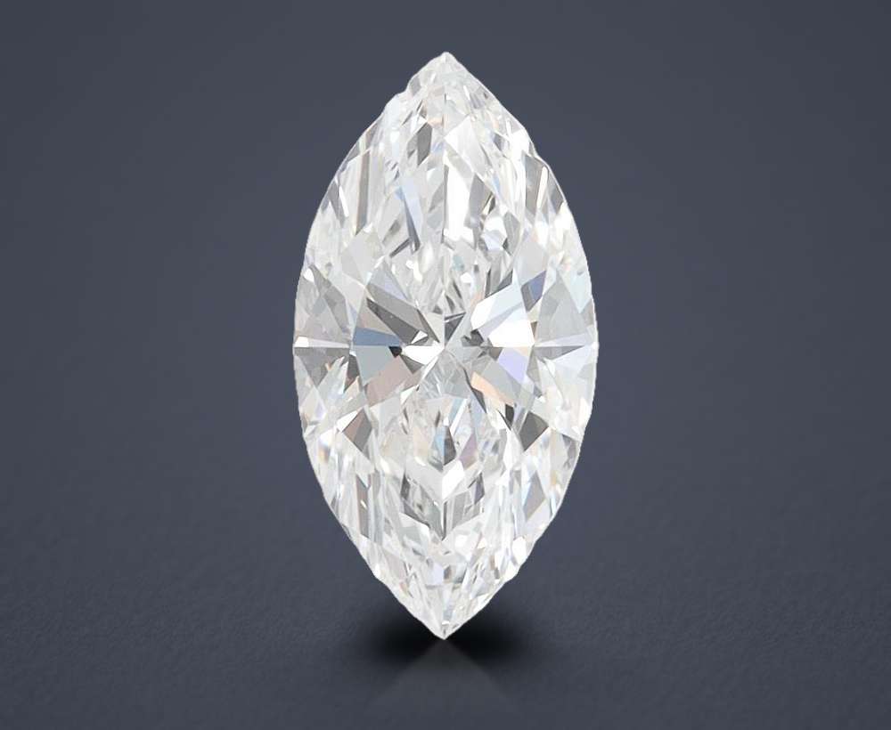 1.09ct D VVS1 Rare Carat Ideal Cut Marquise Lab Grown Diamond