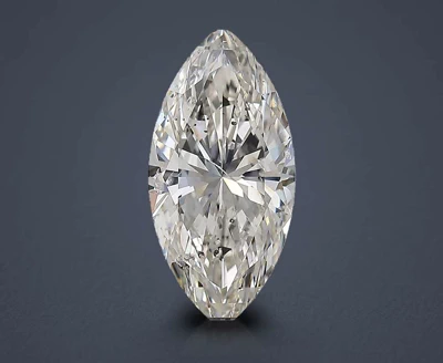 3.01ct H SI2 Rare Carat Ideal Cut Marquise Diamond
