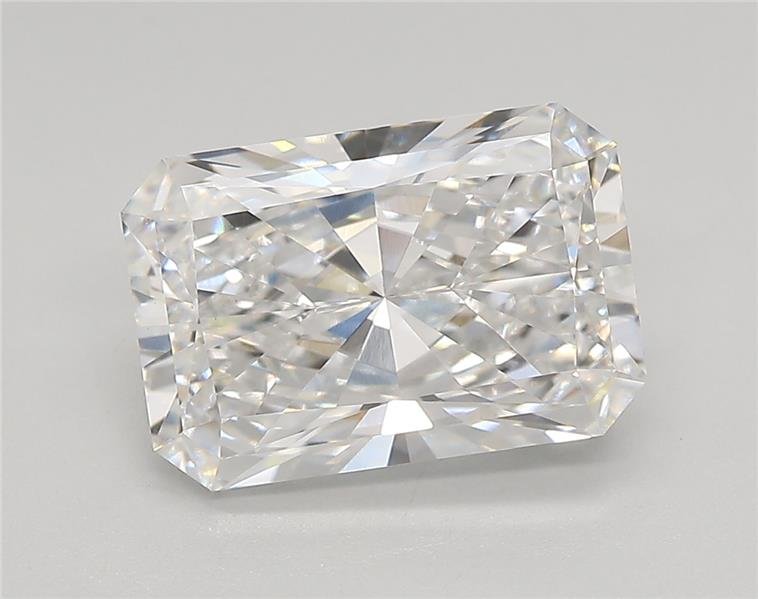 3.54ct E VVS2 Rare Carat Ideal Cut Radiant Lab Grown Diamond