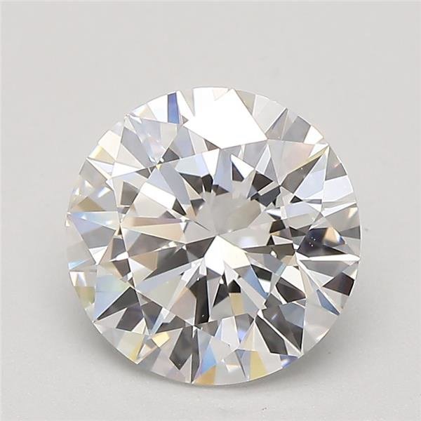 2.19ct F VVS2 Rare Carat Ideal Cut Round Diamond