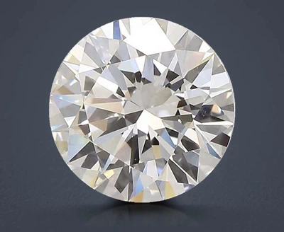2.19ct F VVS2 Rare Carat Ideal Cut Round Diamond