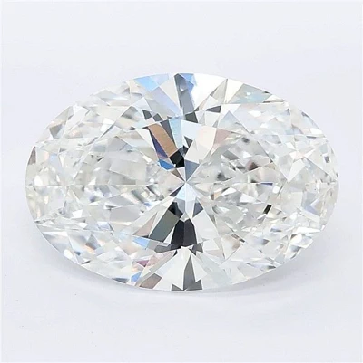 4.03ct E VS1 Rare Carat Ideal Cut Oval Lab Grown Diamond