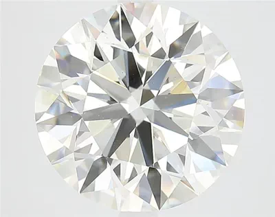 6.46ct H VS1 Excellent Cut Round Lab Grown Diamond