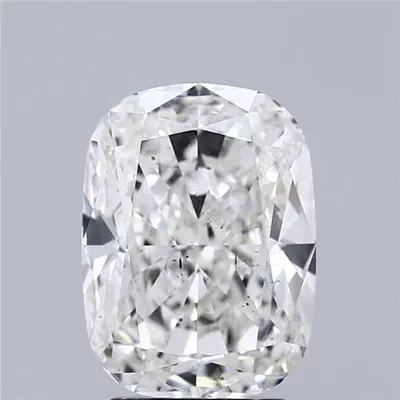 4.00ct J SI2 Very Good Cut Cushion Diamond