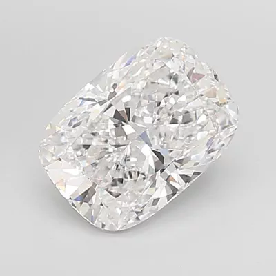 5.07ct E VVS2 Rare Carat Ideal Cut Cushion Lab Grown Diamond