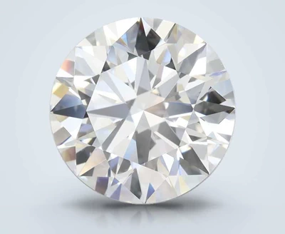 4.12ct D VVS1 Rare Carat Ideal Cut Round Lab Grown Diamond
