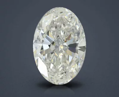 13.67ct F VVS2 Very Good Cut Oval Lab Grown Diamond