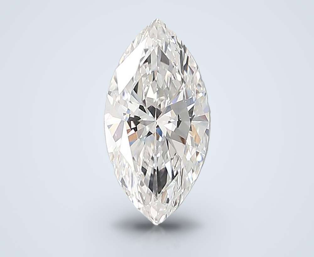 2.50ct E VVS2 Rare Carat Ideal Cut Marquise Lab Grown Diamond
