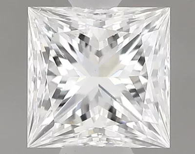 0.30ct F SI1 Rare Carat Ideal Cut Princess Diamond