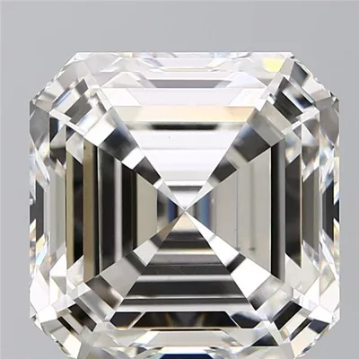10.04ct G VS1 Rare Carat Ideal Cut Asscher Lab Grown Diamond