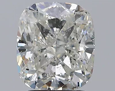 3.01ct H SI2 Very Good Cut Cushion Diamond