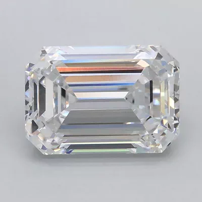 2.04ct D VS1 Rare Carat Ideal Cut Emerald Lab Grown Diamond