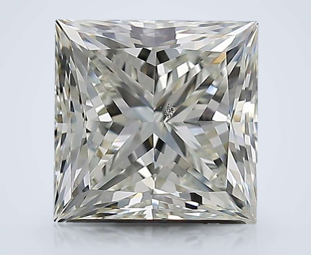 1.70ct K SI2 Rare Carat Ideal Cut Princess Diamond