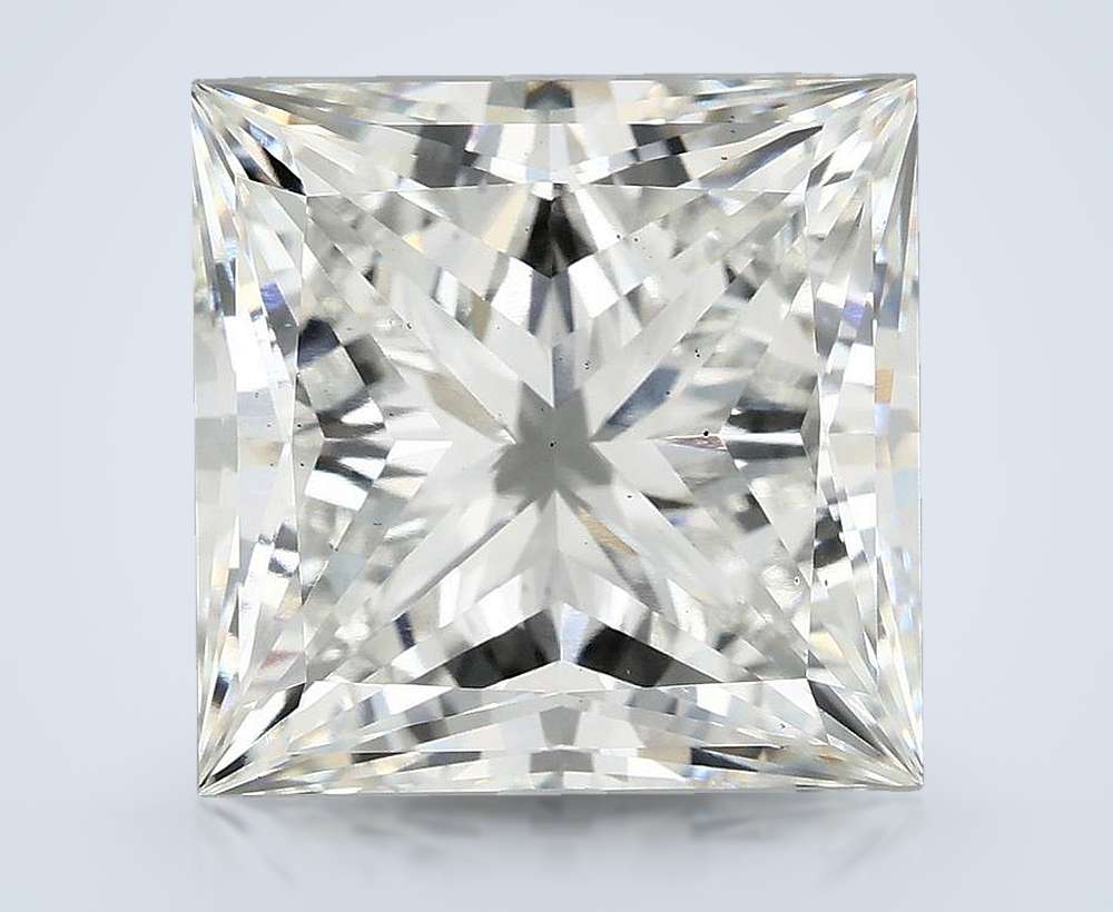 10.00ct G VS2 Rare Carat Ideal Cut Princess Lab Grown Diamond
