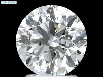 2.70ct G SI2 Excellent Cut Round Diamond