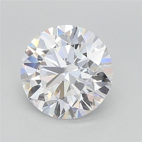2.00ct D VS2 Excellent Cut Round Lab Grown Diamond