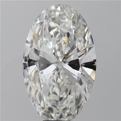 10.36ct F VVS2 Rare Carat Ideal Cut Oval Lab Grown Diamond