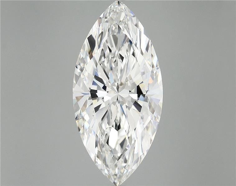 8.05ct F VVS2 Rare Carat Ideal Cut Marquise Lab Grown Diamond