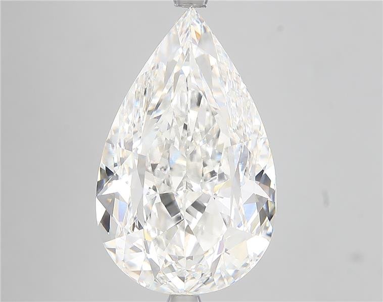 10.50ct F VS1 Very Good Cut Pear Lab Grown Diamond