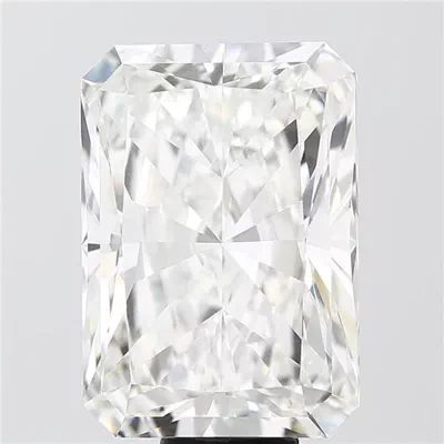 14.96ct F VVS2 Rare Carat Ideal Cut Radiant Lab Grown Diamond