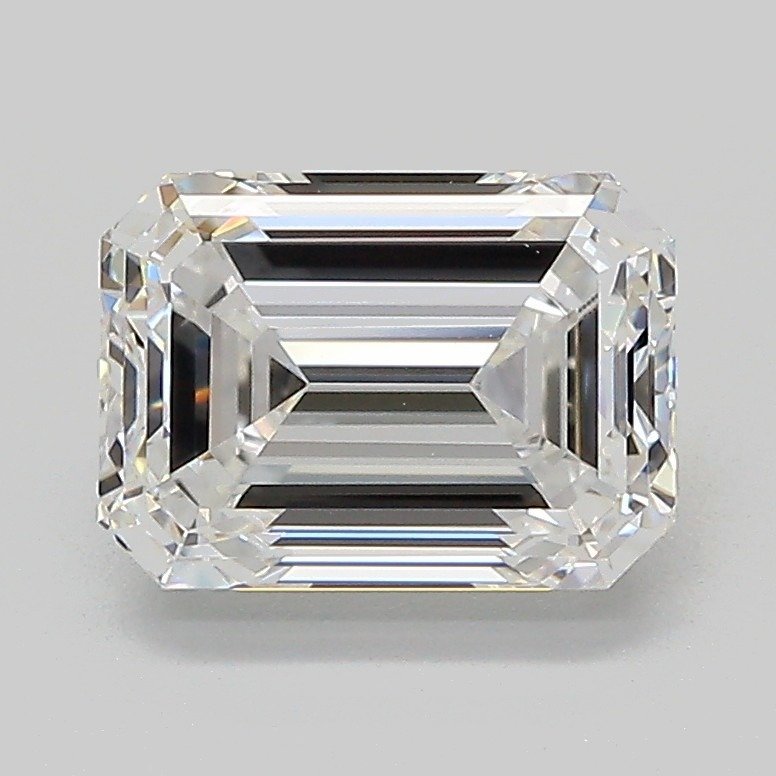 2.01ct D VS1 Very Good Cut Emerald Lab Grown Diamond