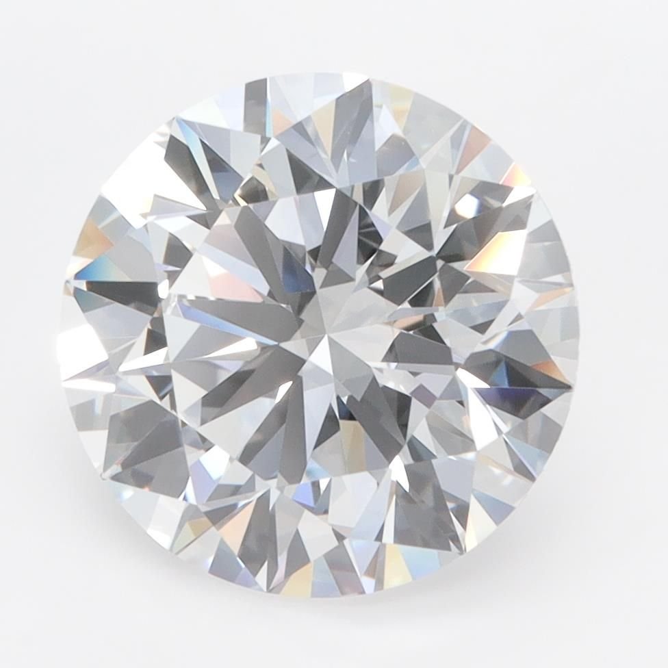 4.26ct D VVS1 Rare Carat Ideal Cut Round Lab Grown Diamond