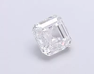 0.59ct D SI1 Rare Carat Ideal Cut Asscher Lab Grown Diamond
