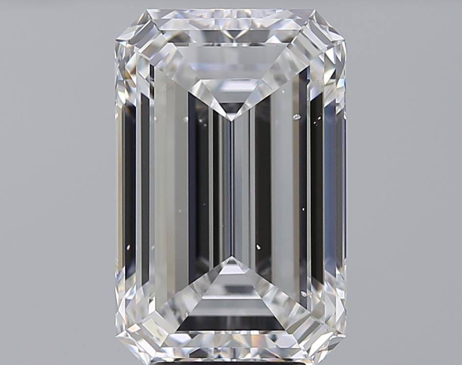 5.52ct E SI1 Excellent Cut Emerald Diamond