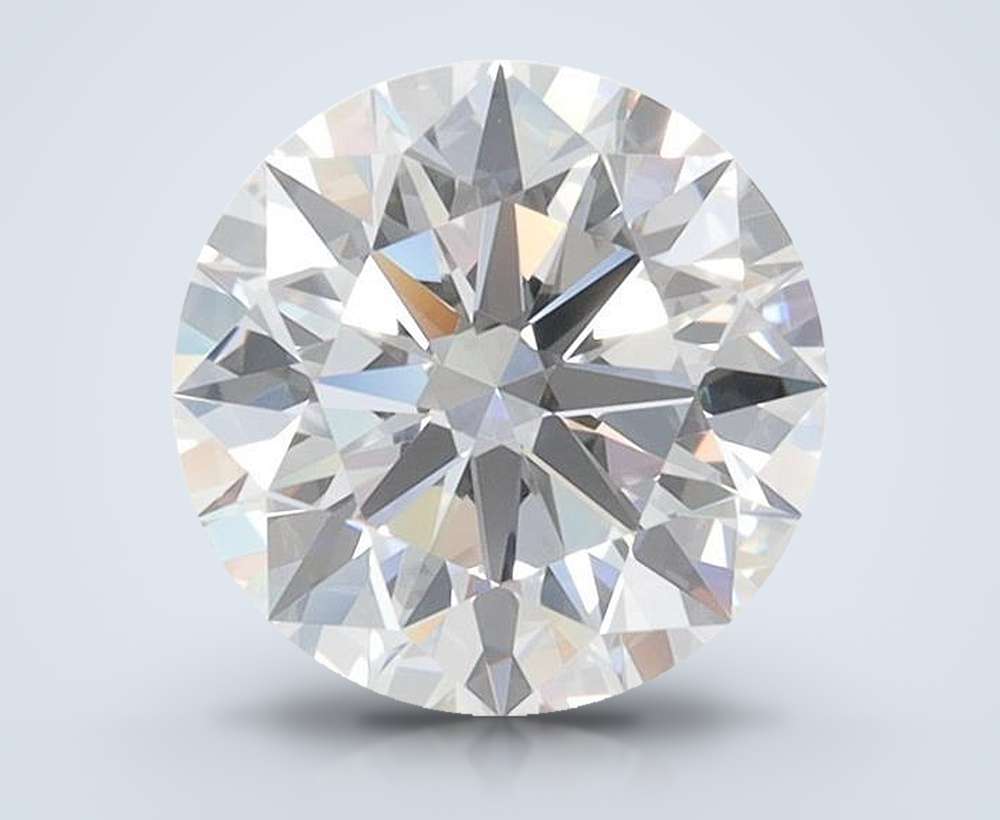 1.57ct D VVS2 Rare Carat Ideal Cut Round Lab Grown Diamond