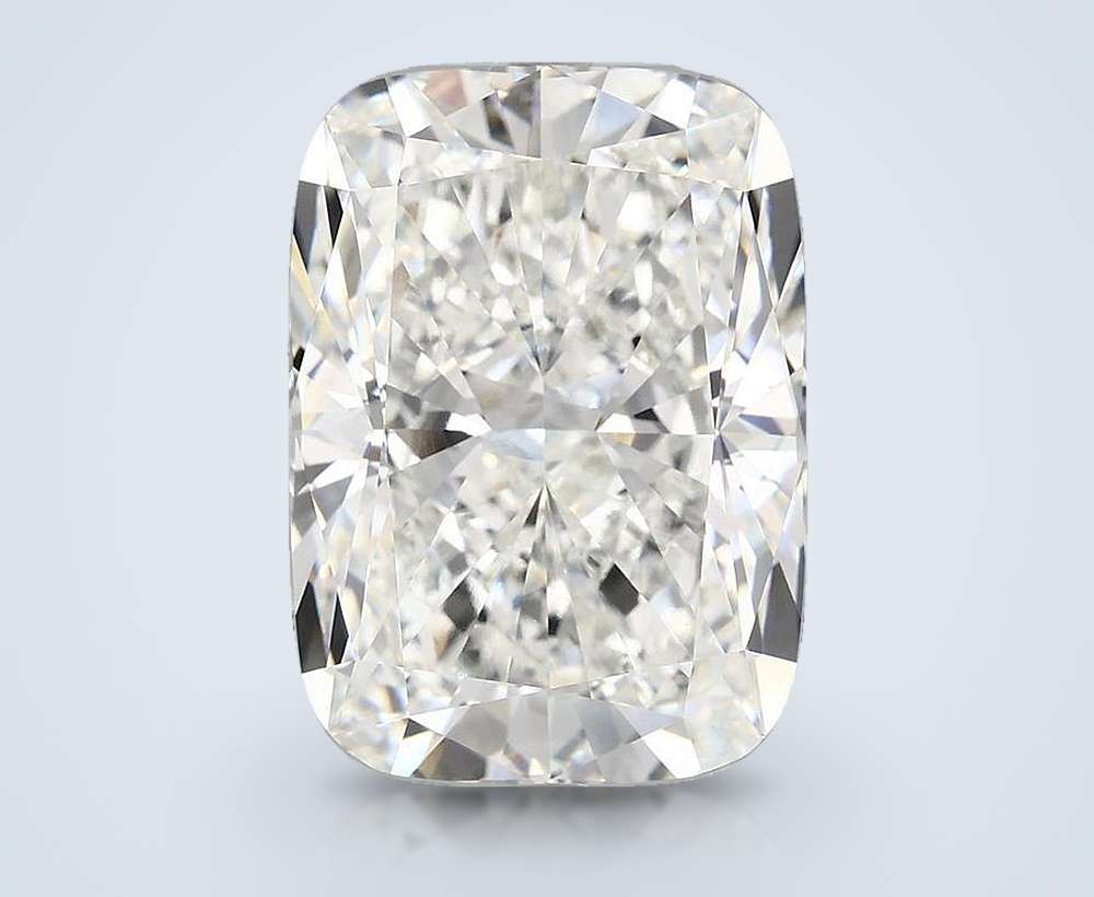 10.54ct F VVS2 Rare Carat Ideal Cut Cushion Lab Grown Diamond