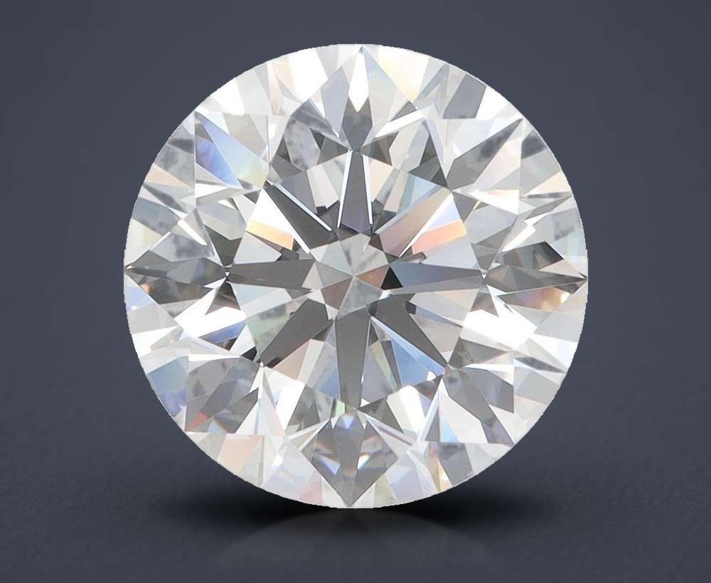 5.26ct D VVS1 Rare Carat Ideal Cut Round Lab Grown Diamond