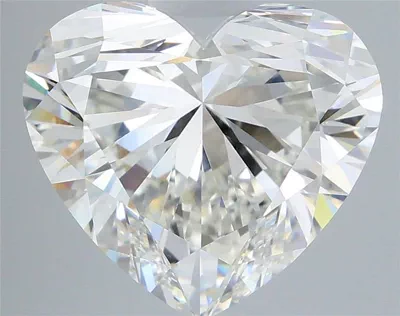 6.01ct G VVS2 Very Good Cut Heart Lab Grown Diamond