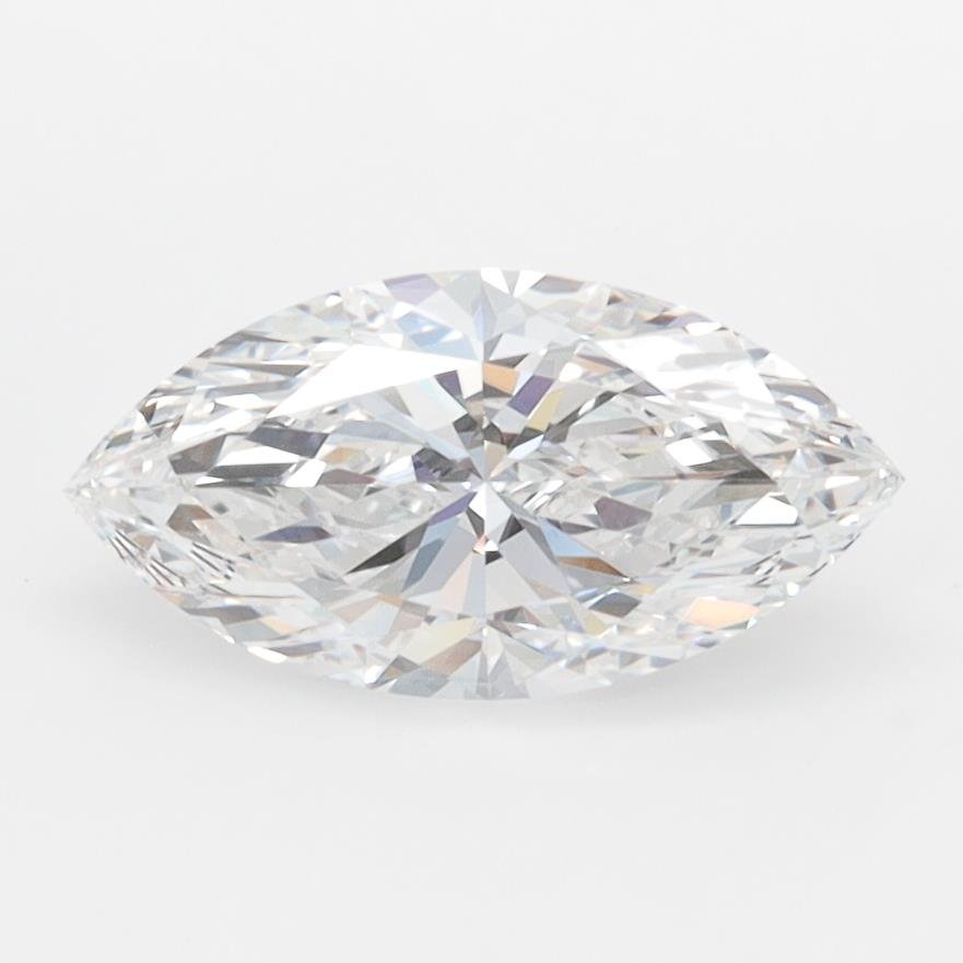 1.09ct D VVS1 Rare Carat Ideal Cut Marquise Lab Grown Diamond